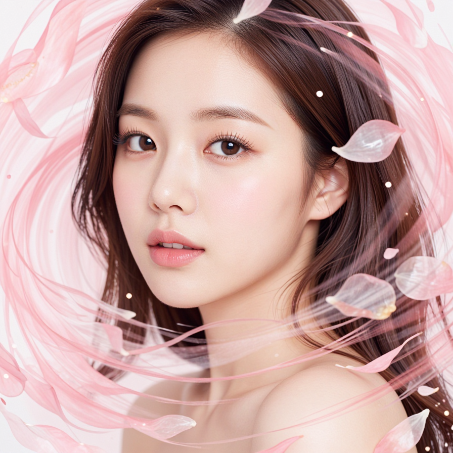 꽃잎과 함께하는 순간