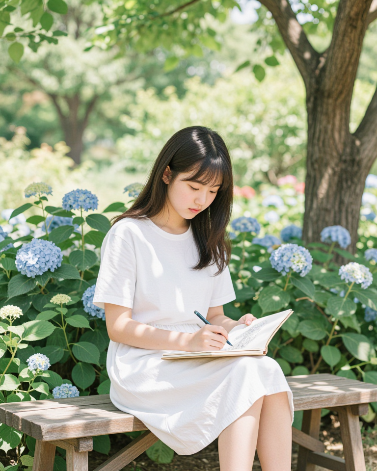 정원의 스케치