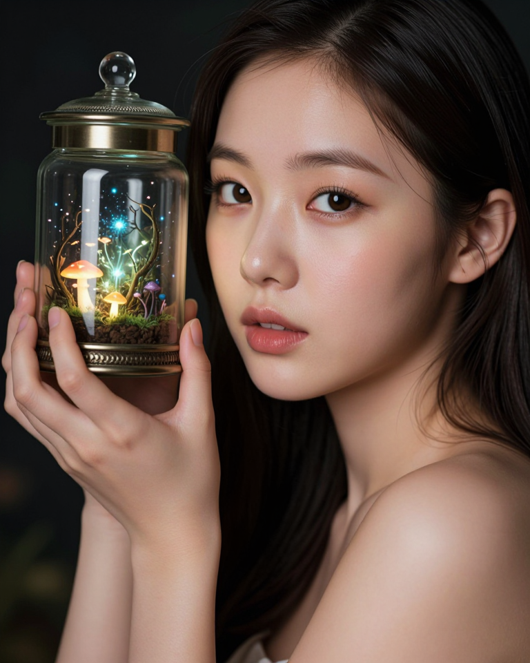 유리병 속의 작은 숲